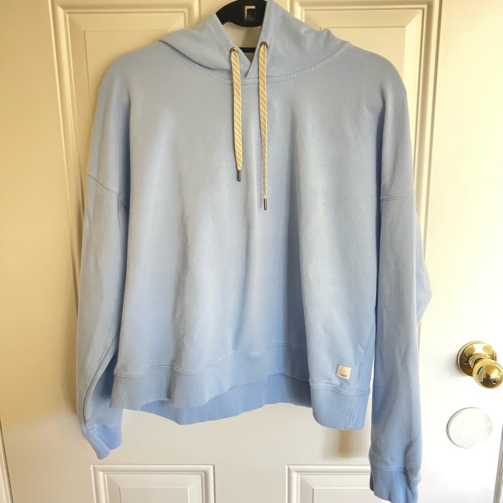 Vuori Sky Blue Hoodie with Drawstring